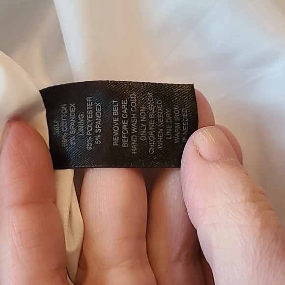 ๐Host Pick ๐ White House, Black Market striped one shoulder pleated dress - Picture 9 of 11